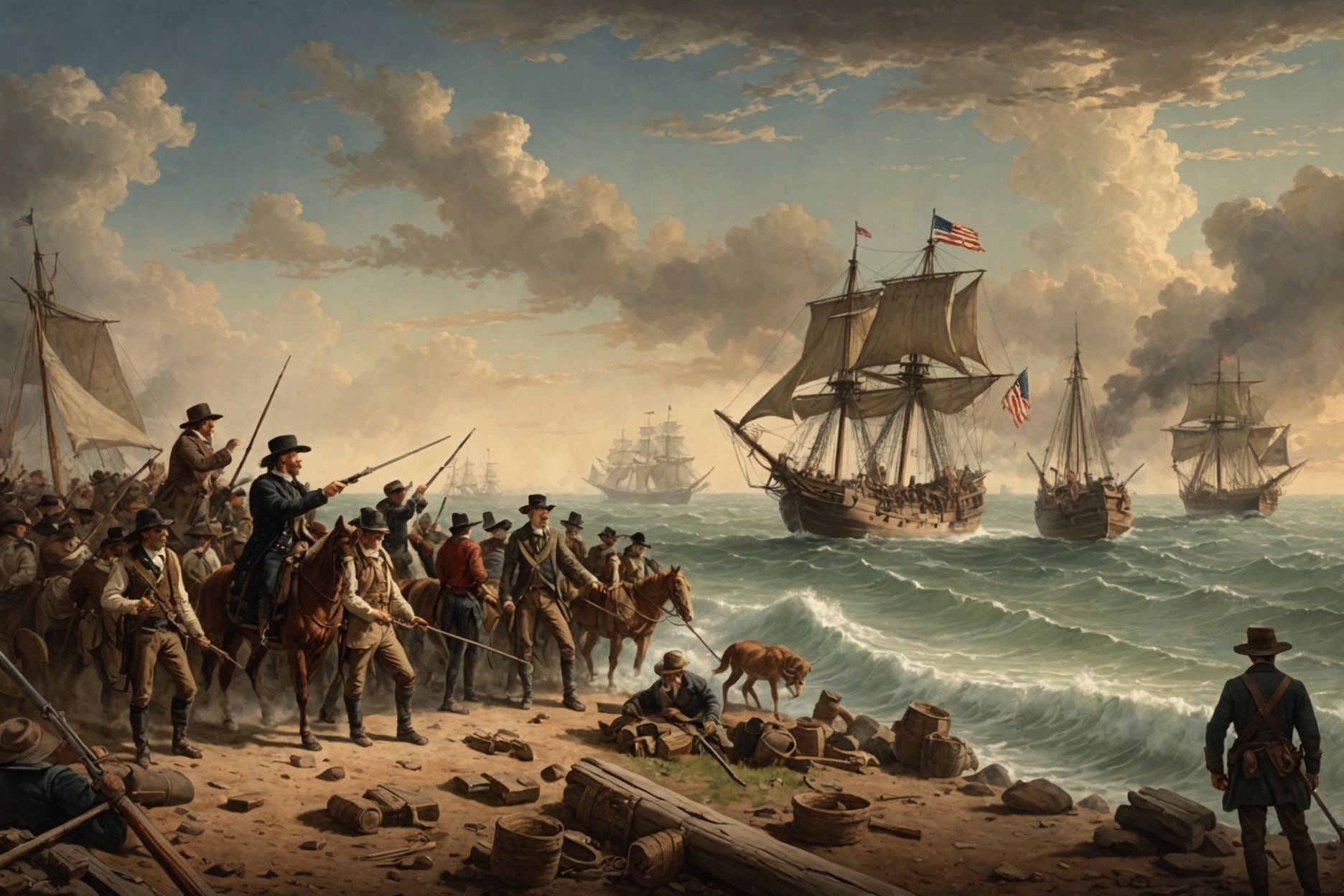 Unwinding the Starting points of America: An Excursion Through History