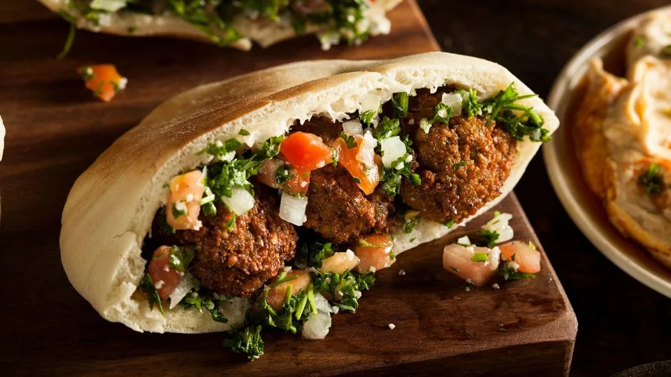 This vegetarian sandwich packs tons of flavor. - Brent Hofacker/Adobe Stock